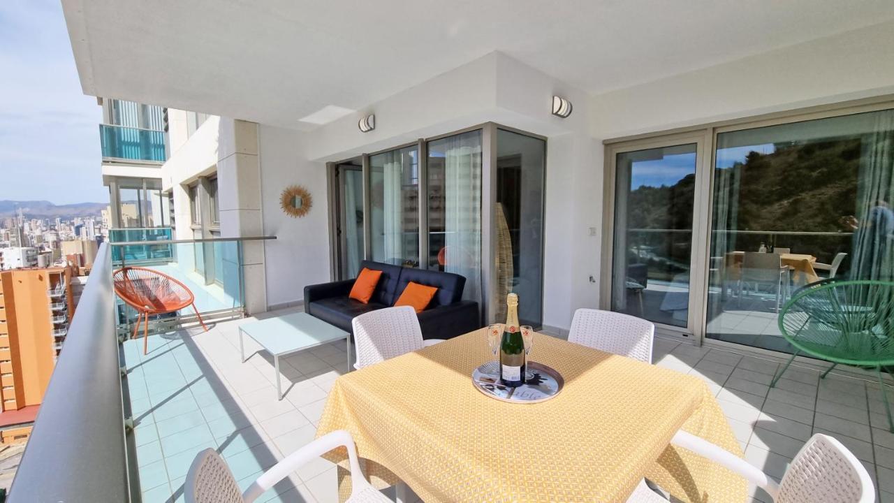 Skyline 6 Private Balcony, Sunny All Year Round, With Nice Views Benidorm Exterior photo